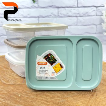 ظرف غذای 2 خانه سایا 1 گلد - Image 8