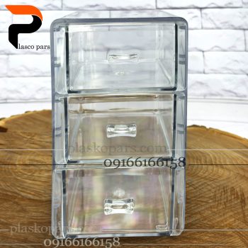 مینی دراور 3 کشو کریستال - Image 2