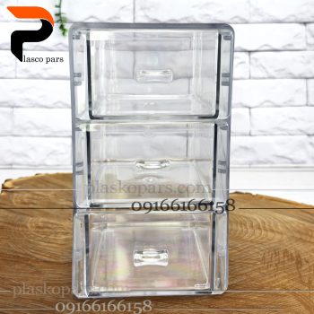 مینی دراور 3 کشو کریستال - Image 4