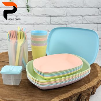 سرویس مسافرتی 42 پارچه پاستیلی لیمون