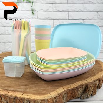 سرویس مسافرتی 42 پارچه پاستیلی لیمون - Image 5