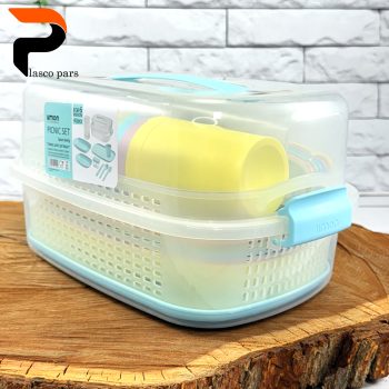 سرویس مسافرتی 42 پارچه پاستیلی لیمون - Image 3