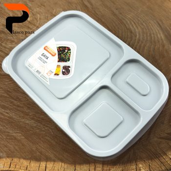 ظرف غذای 3 خانه 2 سایا گلد - Image 2