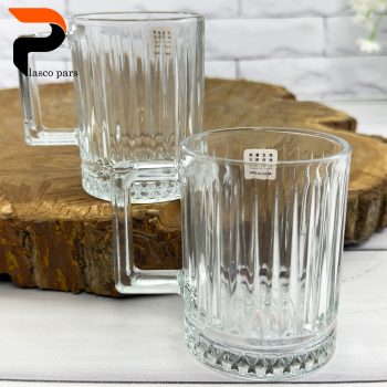 لیوان الیسا دسته دار کوتاه 12409-8