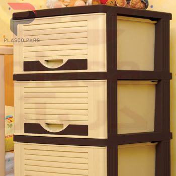 دراورD119-XS4قهوه ایی - Image 4