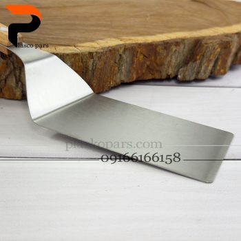 کاردک برگردان فلزی دسته چوبی - Image 2