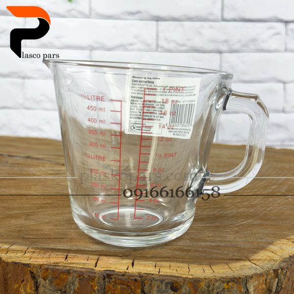 پارچ اندازه گیری 500 میل پاشا کد 062