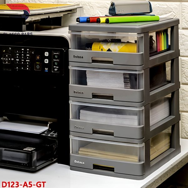 دراور D123 A5 4 طبقه دلاسا