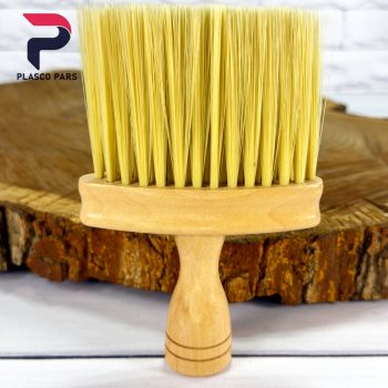 برس مویی آرایشی دسته کوتاه چوبی