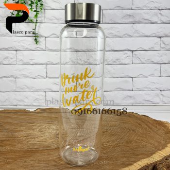 بطری آب پیرکس درب استیل یونیک - Image 8
