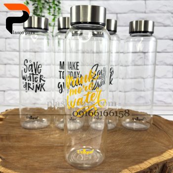 بطری آب پیرکس درب استیل یونیک - Image 5