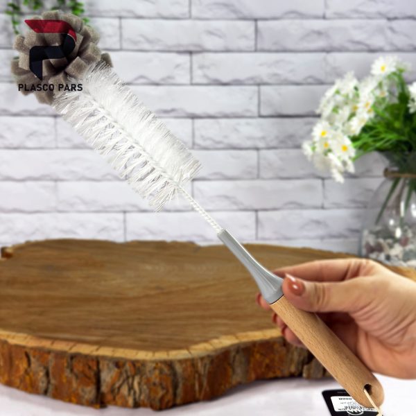 بطری شوی بلند دسته چوبی WS010