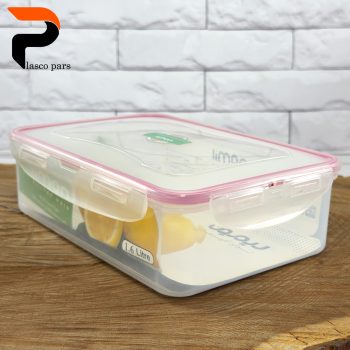 سرویس ظرف فریزری 16 پارچه مستطیل لیمون - Image 3