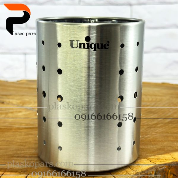 جا قاشقی بدون پایه کوچک استیل یونیک