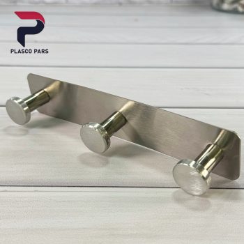 دیوارکوب استیل 3 شاخ B183 - Image 4