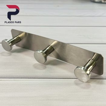 دیوارکوب استیل 3 شاخ B183 - Image 2