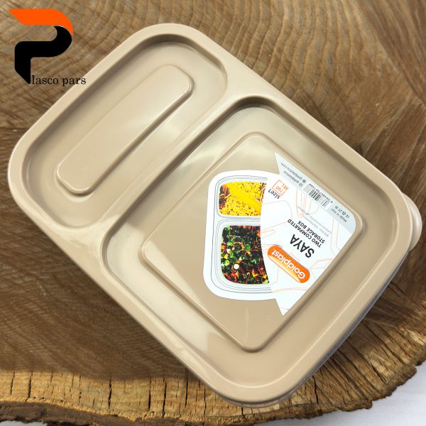 ظرف غذای 2 خانه سایا 1 گلد