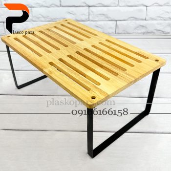 شلف چوبی پایه فلزی - Image 4