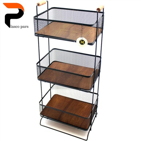 جاپیازی 3 طبقه مستطیل کف چوبی مرولین