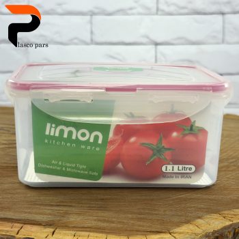 سرویس ظرف فریزری 16 پارچه مستطیل لیمون - Image 5