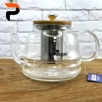 قوری پیرکس 1200صافی دار درب بامبو یونیک - Image 5