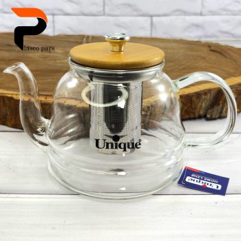 قوری پیرکس 1200صافی دار درب بامبو یونیک - Image 11