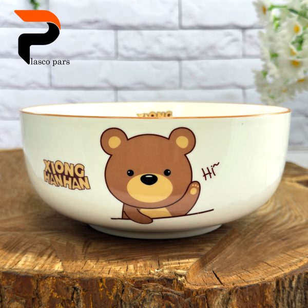 کاسه سالاد تدی سرامیکی