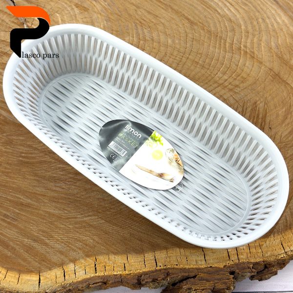 سبد بیضی بامبو شماره 3 لیمون