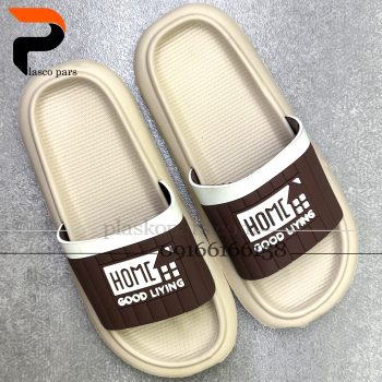 دمپایی هوم مردانه زیتون - Image 5