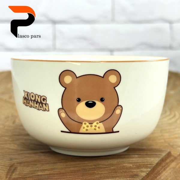 کاسه ماست تدی سرامیک