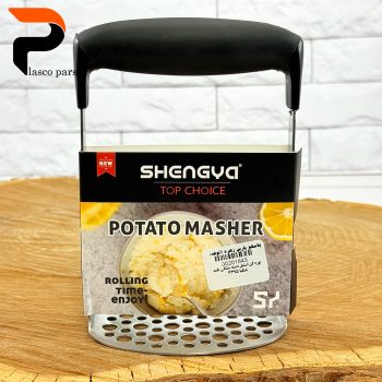 پوره کن استیل دسته مشکی بلند شنگیا 3395