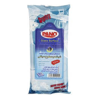 دستمال مرطوب پانو شیشه وسطوح صیقلی