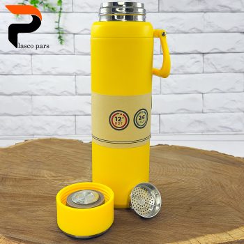 فلاسک قلمی 1 لیتر دسته دار zehyu - Image 4