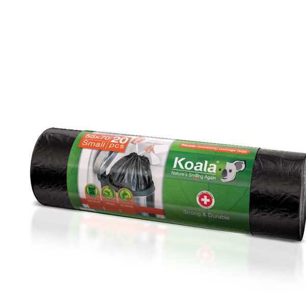 کیسه زباله رولی بنددار 70*55 کوآلا