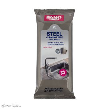 دستمال مرطوب پانو لکه بر شیرآلات و سطوح فلزی