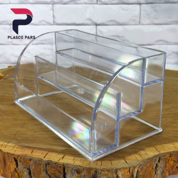 استند آرایشی 3 خانه کریستالی ویژن - Image 5