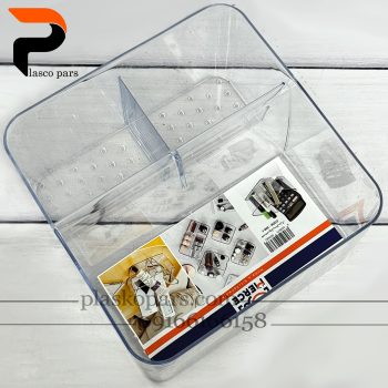 نظم دهنده مربع 3 خانه بزرگ کریستال مرسی 1-500