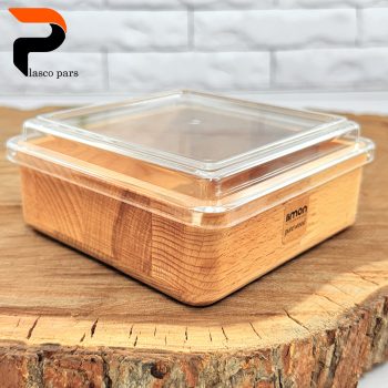 ست پذیرایی 4 تکه دربدار چوبی لیمون - Image 3