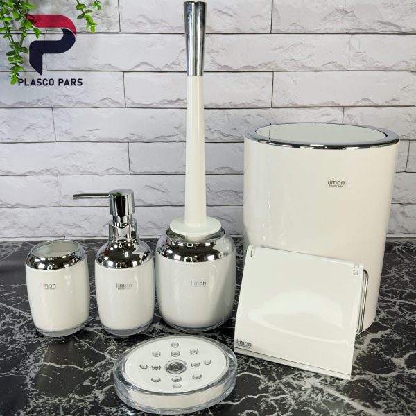 ست سرویس بهداشتی 2 جداره رمانتیک لیمون