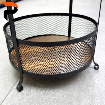 جاپیازی 3 طبقه گرد کف چوبی مرولین - Image 2