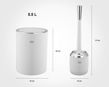 ست سرویس بهداشتی 2 جداره رمانتیک لیمون - Image 10