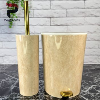 سطل فرچه طرح سنگ لیمون