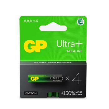 باتری 4 عددی نیم قلمی GP ULTRA PLUS
