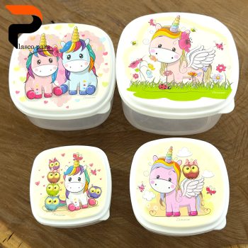 ست ظرف 4 عددی مربع بارانا زیبا - Image 2