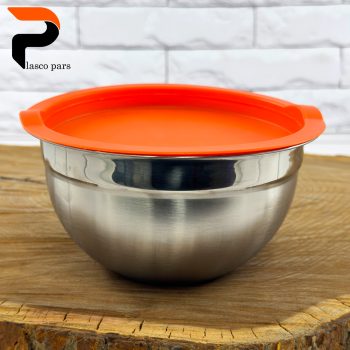 کاسه استیل درب دار 1