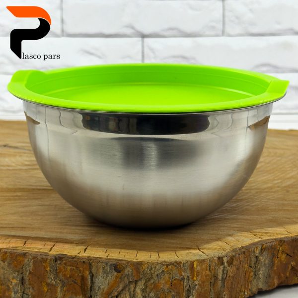 کاسه استیل درب دار 2