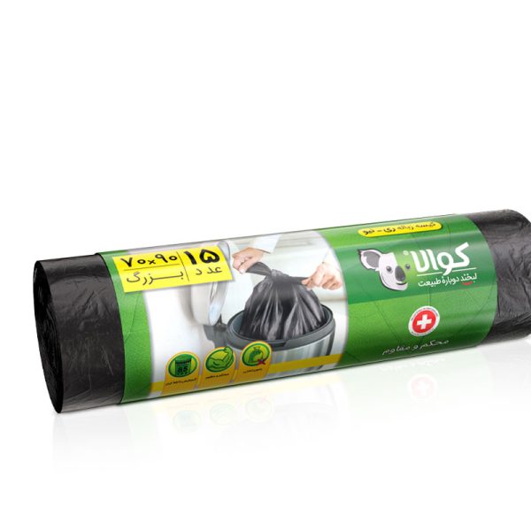 کیسه زباله 90*70 ری نیو کوالا 15عددی