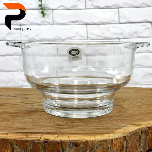 کاسه سوپ خوری شیشه ای بزرگ لیمون
