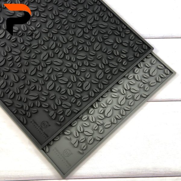 پد سیلیکونی مستطیل طرح قهوه 79 ws