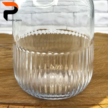 پارچ شیشه ای شیاردار 1.5 لیمون - Image 2